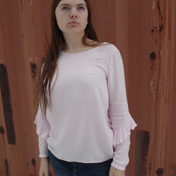 Light Pink Ladies Blouse By Sprit - Picture 4 of 4